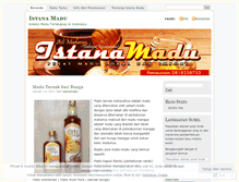 Tablet Screenshot of istanamadu.wordpress.com