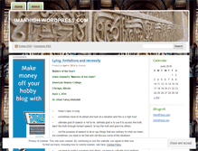 Tablet Screenshot of imanhigh.wordpress.com