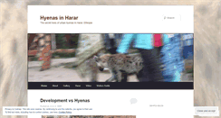 Desktop Screenshot of hararhyenas.wordpress.com