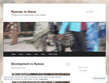 Tablet Screenshot of hararhyenas.wordpress.com