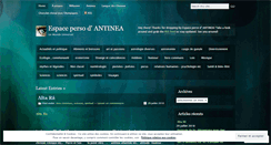 Desktop Screenshot of melusinefee.wordpress.com