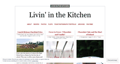 Desktop Screenshot of livininthekitchen.wordpress.com