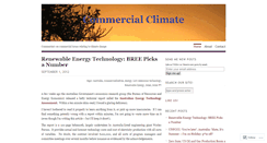 Desktop Screenshot of climatecommercial.wordpress.com