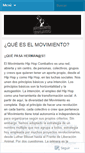 Mobile Screenshot of movimientohiphopcombativo.wordpress.com