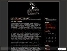 Tablet Screenshot of movimientohiphopcombativo.wordpress.com