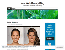 Tablet Screenshot of newyorkbeautyblog.wordpress.com