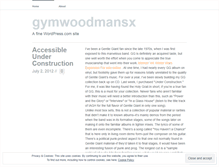 Tablet Screenshot of gymwoodmansx.wordpress.com