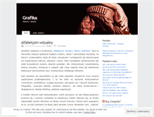 Tablet Screenshot of grafika.wordpress.com
