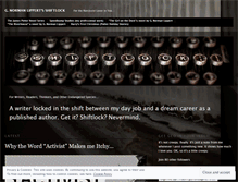 Tablet Screenshot of gnormanlippert.wordpress.com