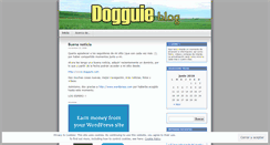 Desktop Screenshot of dogguie.wordpress.com