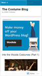 Mobile Screenshot of cottoncostumes.wordpress.com