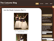 Tablet Screenshot of cottoncostumes.wordpress.com