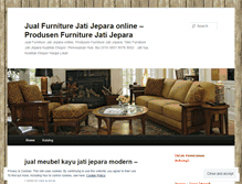 Tablet Screenshot of jualfurniturejatijepara.wordpress.com