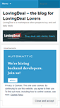 Mobile Screenshot of lovingdeal.wordpress.com