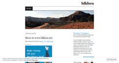 Desktop Screenshot of epblackburn.wordpress.com