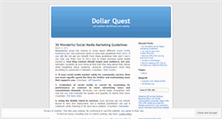 Desktop Screenshot of dollarz.wordpress.com