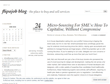 Tablet Screenshot of flipajob.wordpress.com