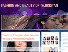 Tablet Screenshot of misstajikistan.wordpress.com