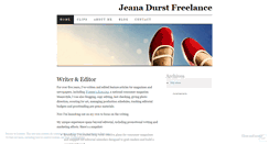 Desktop Screenshot of jeanadurstfreelance.wordpress.com