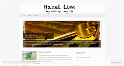 Desktop Screenshot of hazelogy.wordpress.com