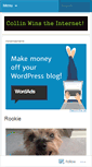 Mobile Screenshot of collinwinstheinternet.wordpress.com
