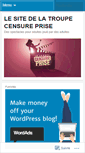 Mobile Screenshot of censureprise.wordpress.com