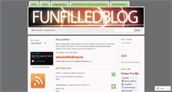 Desktop Screenshot of funfilledblog.wordpress.com
