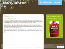 Tablet Screenshot of manenabortus.wordpress.com