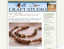 Tablet Screenshot of kellicraftstudio.wordpress.com