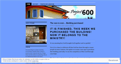 Desktop Screenshot of project600.wordpress.com