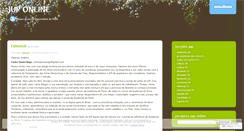 Desktop Screenshot of juponline.wordpress.com