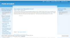 Desktop Screenshot of peersmyanmar.wordpress.com