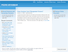 Tablet Screenshot of peersmyanmar.wordpress.com