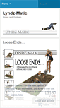 Mobile Screenshot of lyndzmatic.wordpress.com