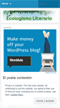 Mobile Screenshot of ecologismoliterario.wordpress.com
