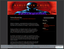 Tablet Screenshot of karlosasm.wordpress.com