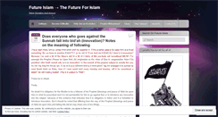 Desktop Screenshot of futureislam.wordpress.com
