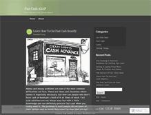 Tablet Screenshot of fastcashasap.wordpress.com