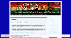 Desktop Screenshot of ghanadiaspora.wordpress.com