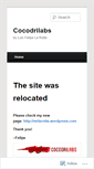 Mobile Screenshot of cocodrilabs.wordpress.com