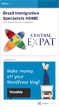 Mobile Screenshot of centralexpat.wordpress.com