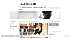 Desktop Screenshot of halston1.wordpress.com