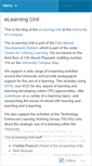 Mobile Screenshot of elearningatliverpool.wordpress.com