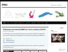 Tablet Screenshot of dimatch.wordpress.com