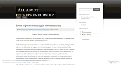 Desktop Screenshot of entrepreneuredge.wordpress.com