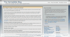 Desktop Screenshot of herniabible.wordpress.com