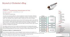 Desktop Screenshot of krystalchisholm.wordpress.com