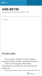 Mobile Screenshot of amebetim.wordpress.com