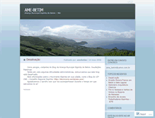 Tablet Screenshot of amebetim.wordpress.com