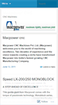 Mobile Screenshot of macpowercnc.wordpress.com